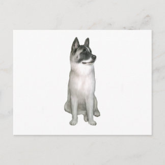 Akita (A) - (zwarte masker) Briefkaart