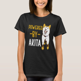 Akita Aangedreven door Akita Shiba Inu Hond Akita T-shirt