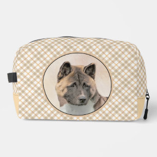 Akita Amerikaans Japans Inu Sable Schilderen Hond Toilettasje