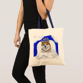 Akita Angel Tote Bag (Voorkant (product))