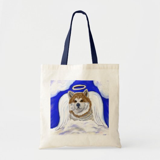 Akita Angel Tote Bag (Voorkant)