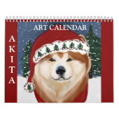 AKITA ART CALENDAR KALENDER (Hoes)