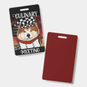 AKITA       BADGE (Voor- en achterkant)