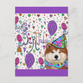 AKITA BRIEFKAART (Voorkant)