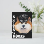 AKITA BRIEFKAART (Staand voorkant)