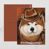 AKITA BRIEFKAART (Voorkant / Achterkant)