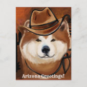 AKITA BRIEFKAART (Voorkant)