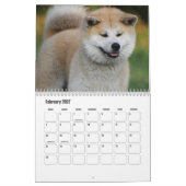 Akita Calendar Kalender (Feb 2027)