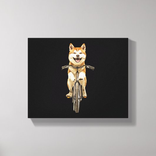 Akita canvas afdruk (Voorkant)