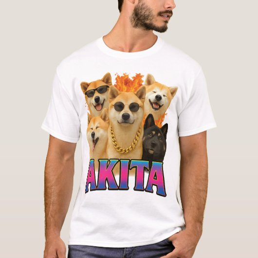 Akita Copy T-shirt (Voorkant)