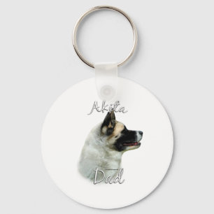 Akita Dad 2 Sleutelhanger