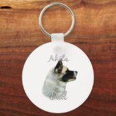 Akita Dad 2 Sleutelhanger (Voorkant)