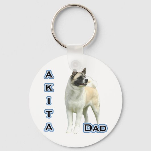 Akita Dad 4 - Sleutelhanger (Voorkant)
