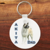 Akita Dad 4 - Sleutelhanger (Voorkant)