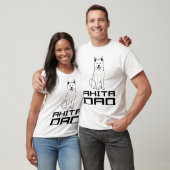  Akita Dad T-Shirt (Unisex)