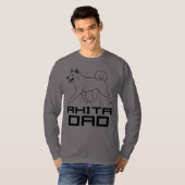 Akita Dad T-Shirt (Voorkant volledig)