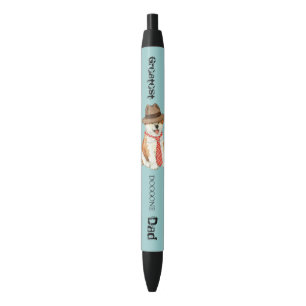 Akita Dad Zwarte Inkt Pen