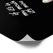 Akita Dog | 5 Rules Akita Dog Owner Poster (Hoek)