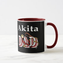 Akita Dog Dad