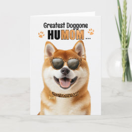 Akita Dog Greatest HuMOM Moederdag Feestdagen Kaart