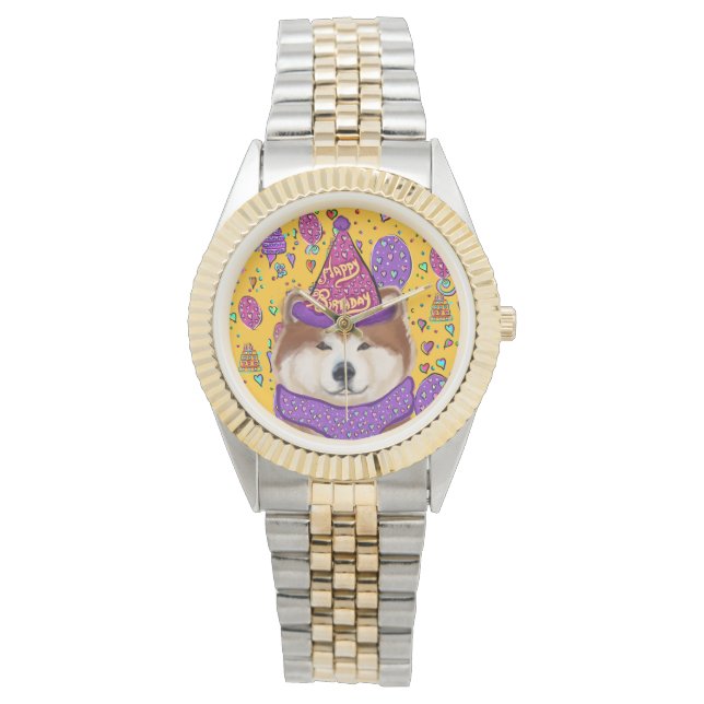 AKITA DOG HORLOGE (Voorkant)