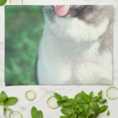 Akita Dog Kitchen Towel Theedoek (Gevouwen)