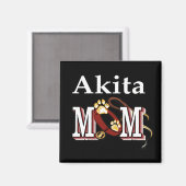 Akita Dog MOM Magneet (Voorkant / Achterkant)