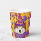 AKITA DOG PAPIEREN BEKERS (Voorkant)