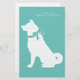 Akita Dog Puppy Briefpapier