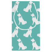 Akita Dog Puppy Klein Cadeauzakje (Achterkant)