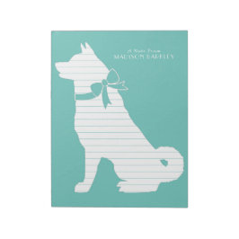 Akita Dog Puppy Notitieblok