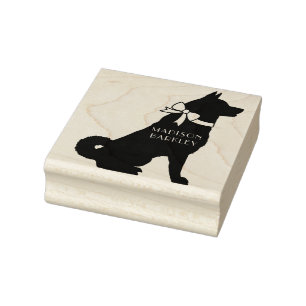 Akita Dog Puppy Rubberstempel