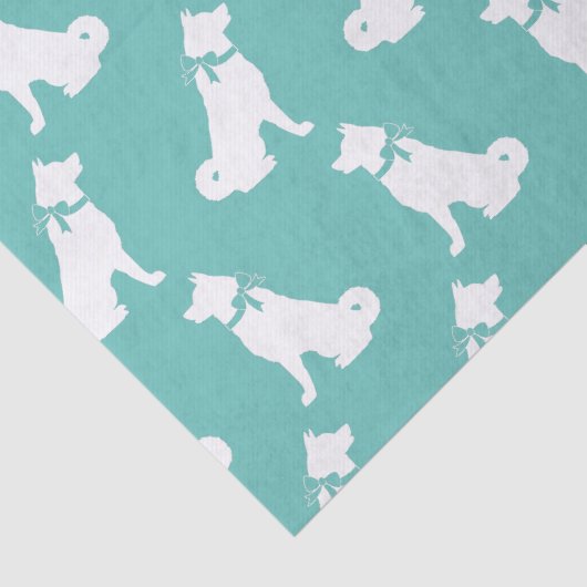 Akita Dog Puppy Tissuepapier (Detail)