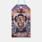 Akita Dog Valentine's Day Cadeaulabel (Voorkant)