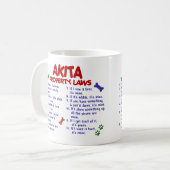 AKITA Eigendomwetten 2 Koffiemok (Voorkant links)