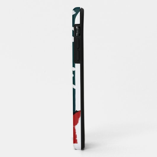 Akita en samurai Case-Mate iPhone case (Achterkant/links)