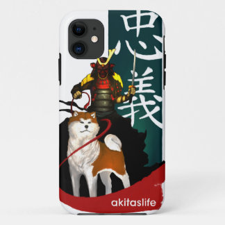 Akita en samurai Case-Mate iPhone case