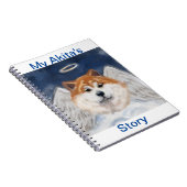 Akita Engel Notitieboek (Rechterzijde)