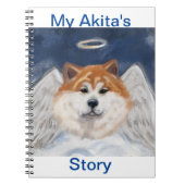 Akita Engel Notitieboek (Voorkant)