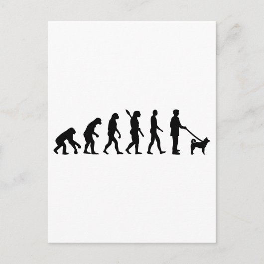 Akita Evolution Briefkaart (Voorkant)