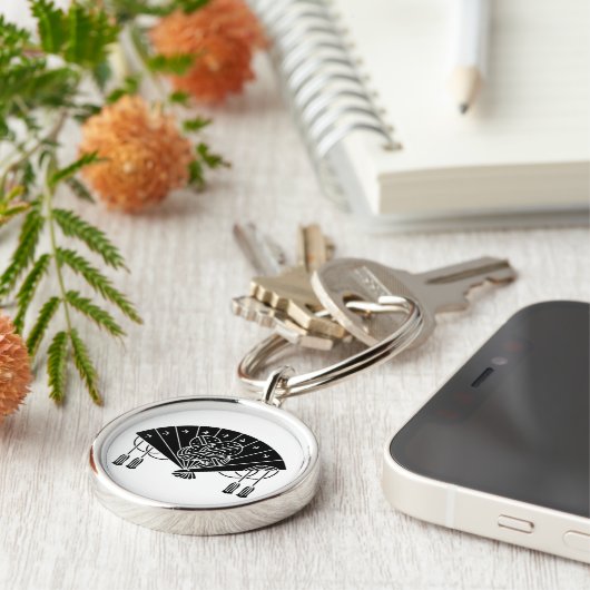 Akita fan sleutelhanger (Zijkant)