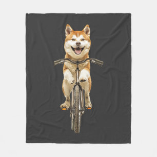 Akita  fleece deken