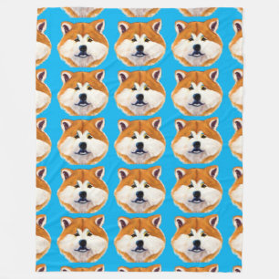 AKITA   FLEECE DEKEN