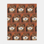 AKITA                 FLEECE DEKEN (Voorkant)