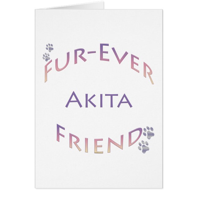 Akita Furever (Voorkant)