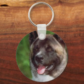 AKITA geeft kunst Sleutelhanger (Voorkant)