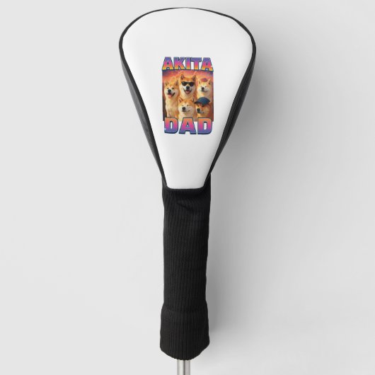 Akita Golfheadcover (Voorkant)
