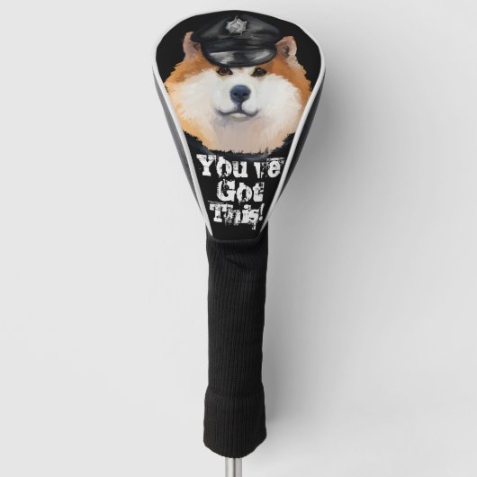 AKITA GOLFHEADCOVER (Voorkant)