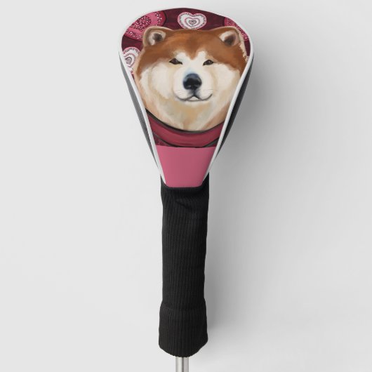 AKITA GOLFHEADCOVER (Voorkant)