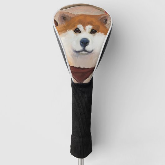 AKITA GOLFHEADCOVER (Voorkant)
